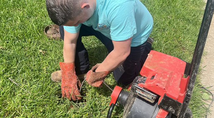 Clogged Sewer Line